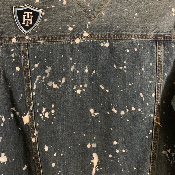Boys Denim Tommy Hilfiger Jacket - Picture 5 of 6